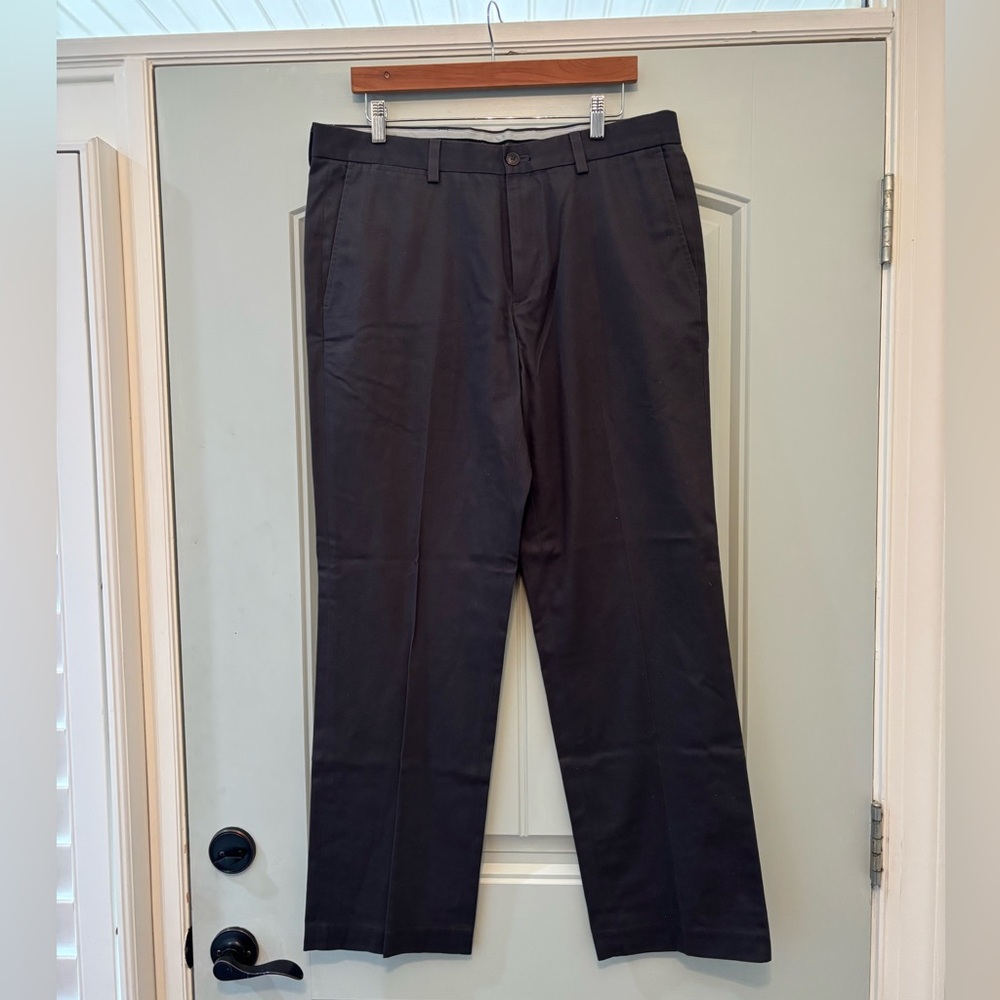 Eddie Bauer Men's Dark Gray Dress Pants